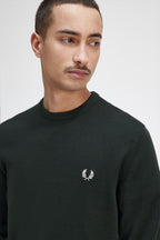 Fred Perry Produto Lã Merino Algodão Regular Fit Modelo 2 - detalhe