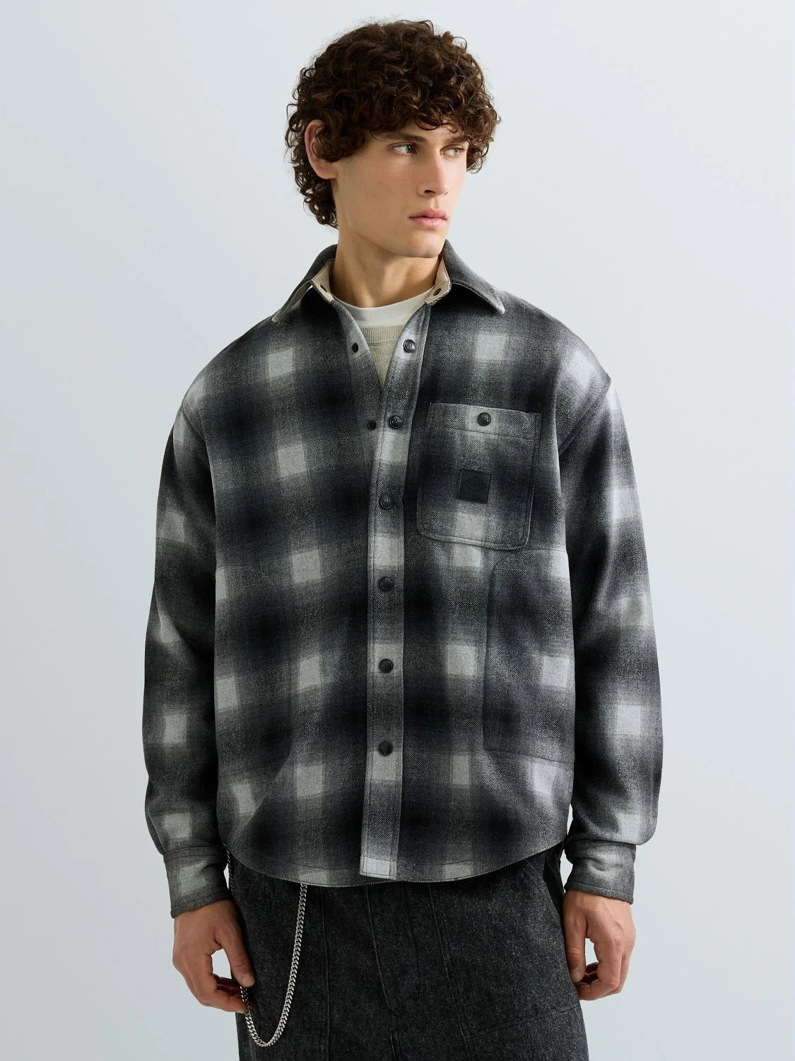 Replay Sobrecamisa flanela xadrez