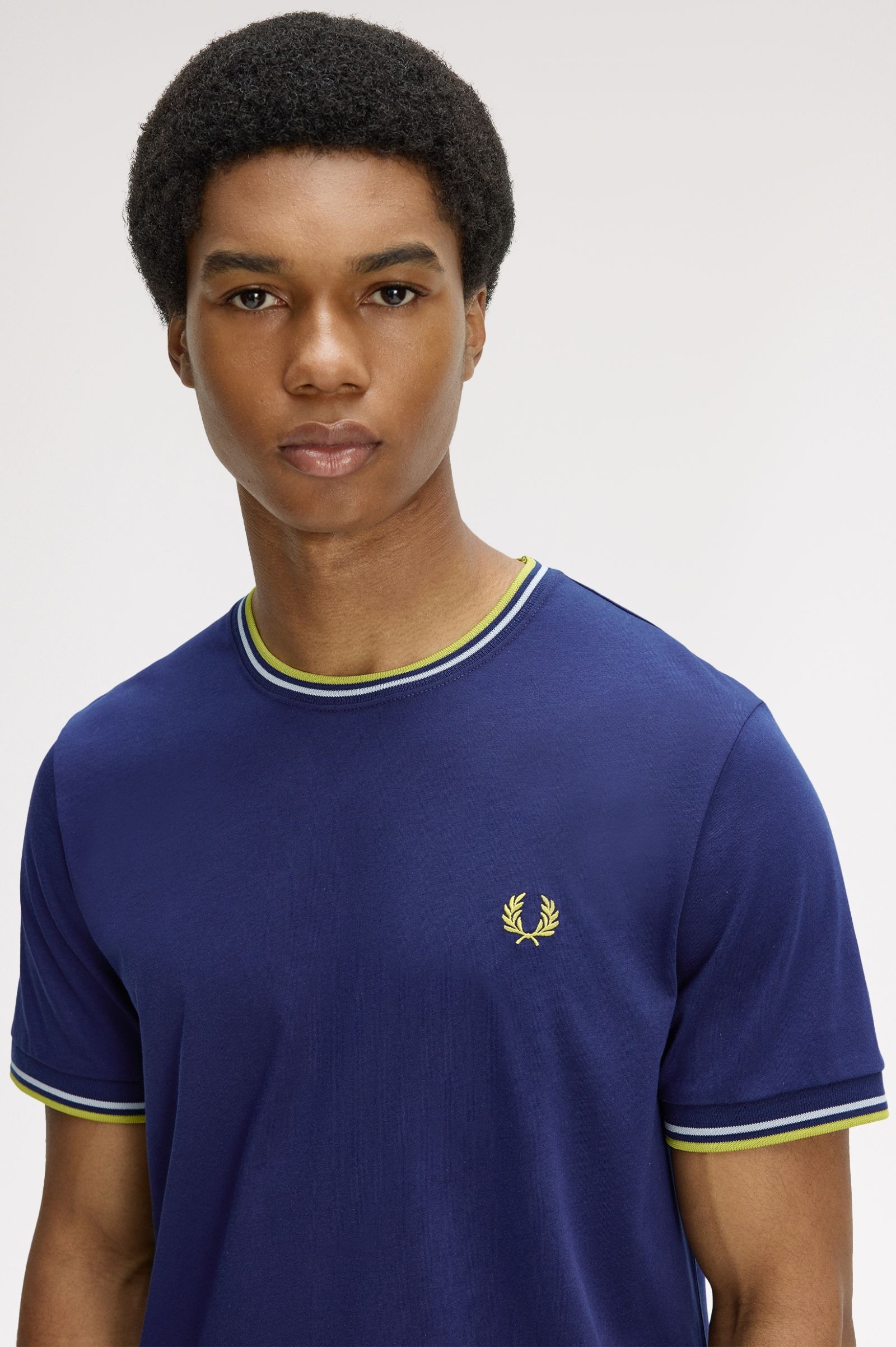 Fred Perry T-shirt riscas várias cores