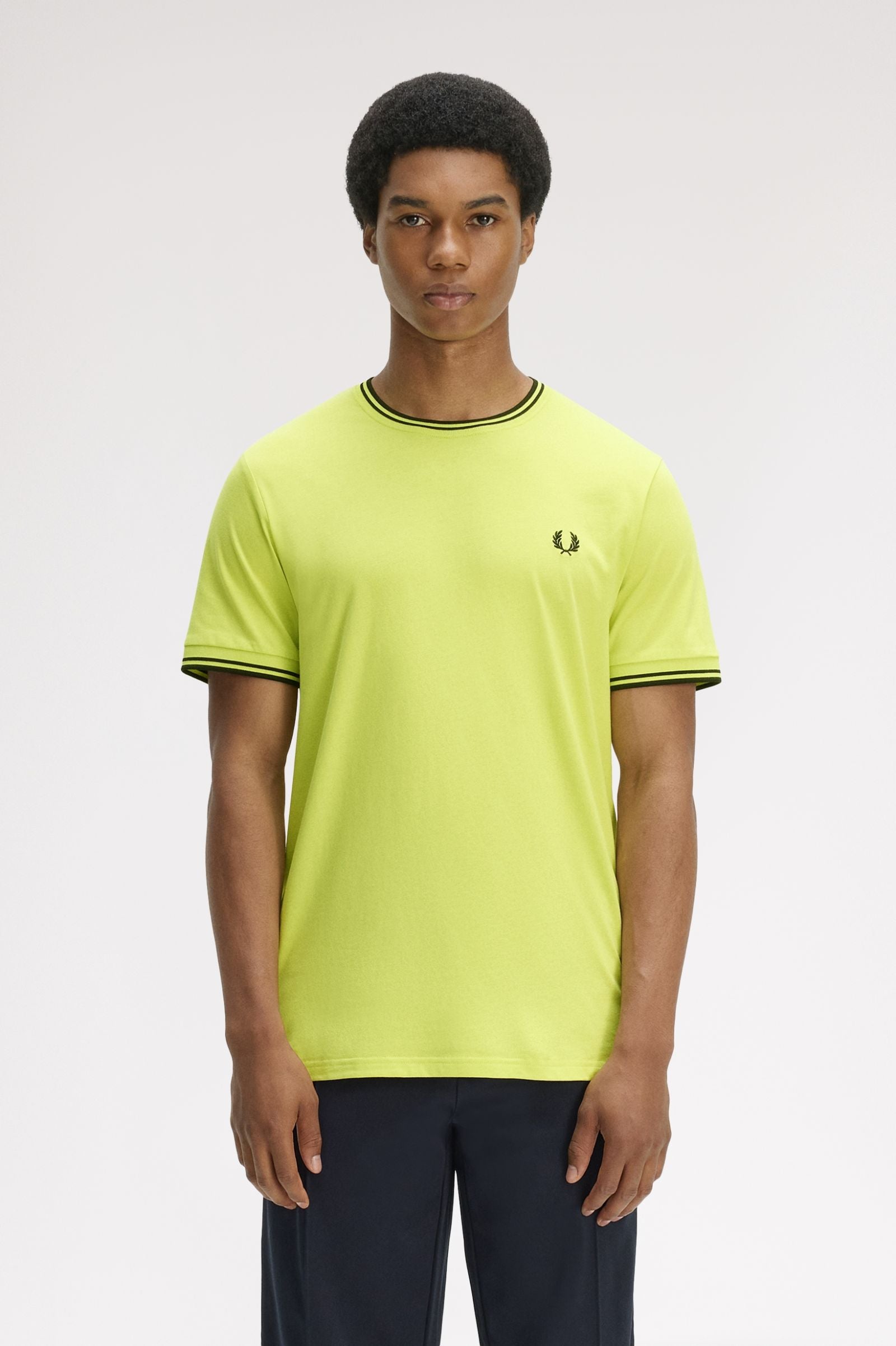 Fred Perry T-shirt riscas várias cores