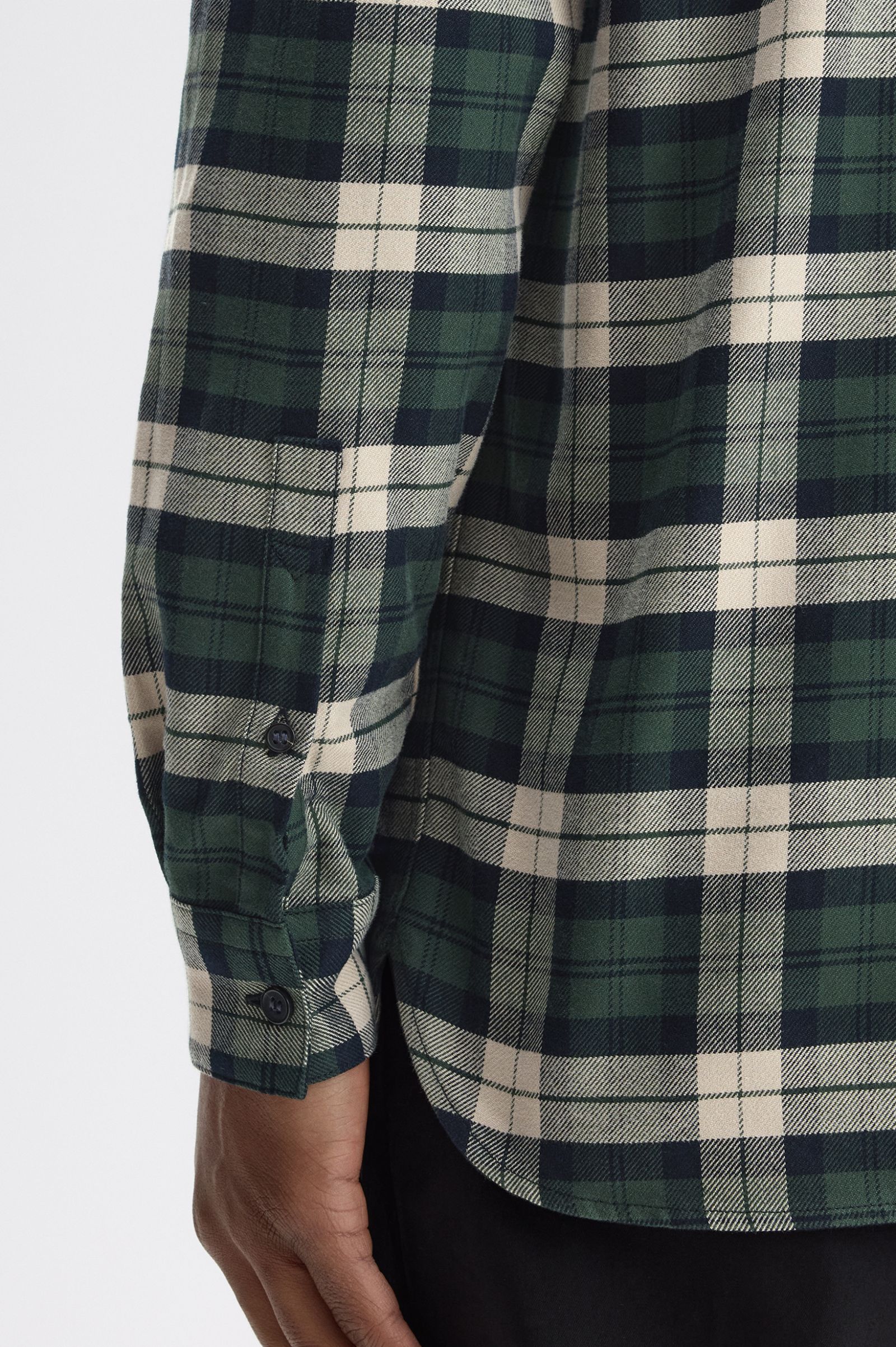 Fred Perry Camisa Bordado Algodão Regular Fit