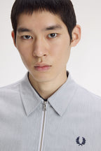 Fred Perry Sobrecamisa riscas com fecho