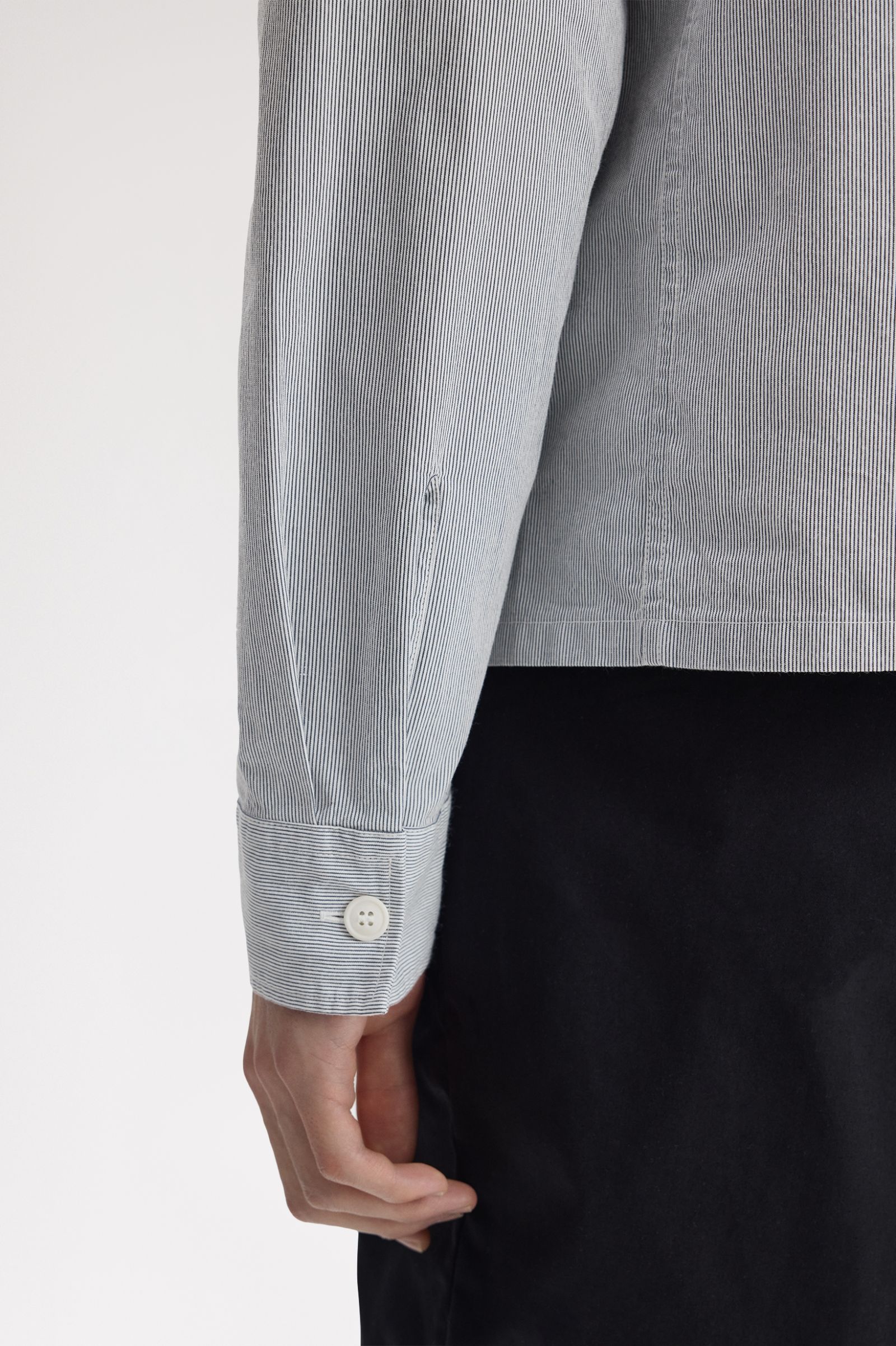 Fred Perry Sobrecamisa riscas com fecho