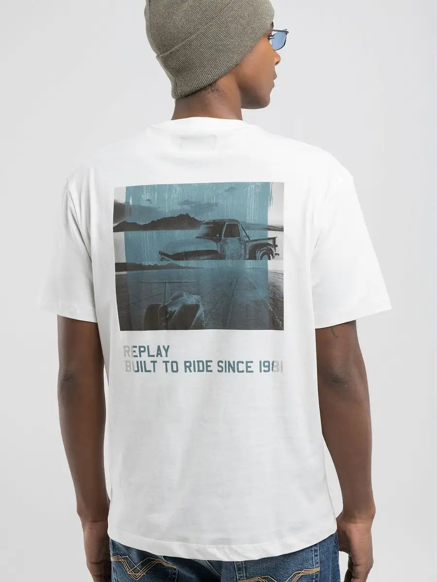 Replay T-shirt Modelo 5 - detalhe