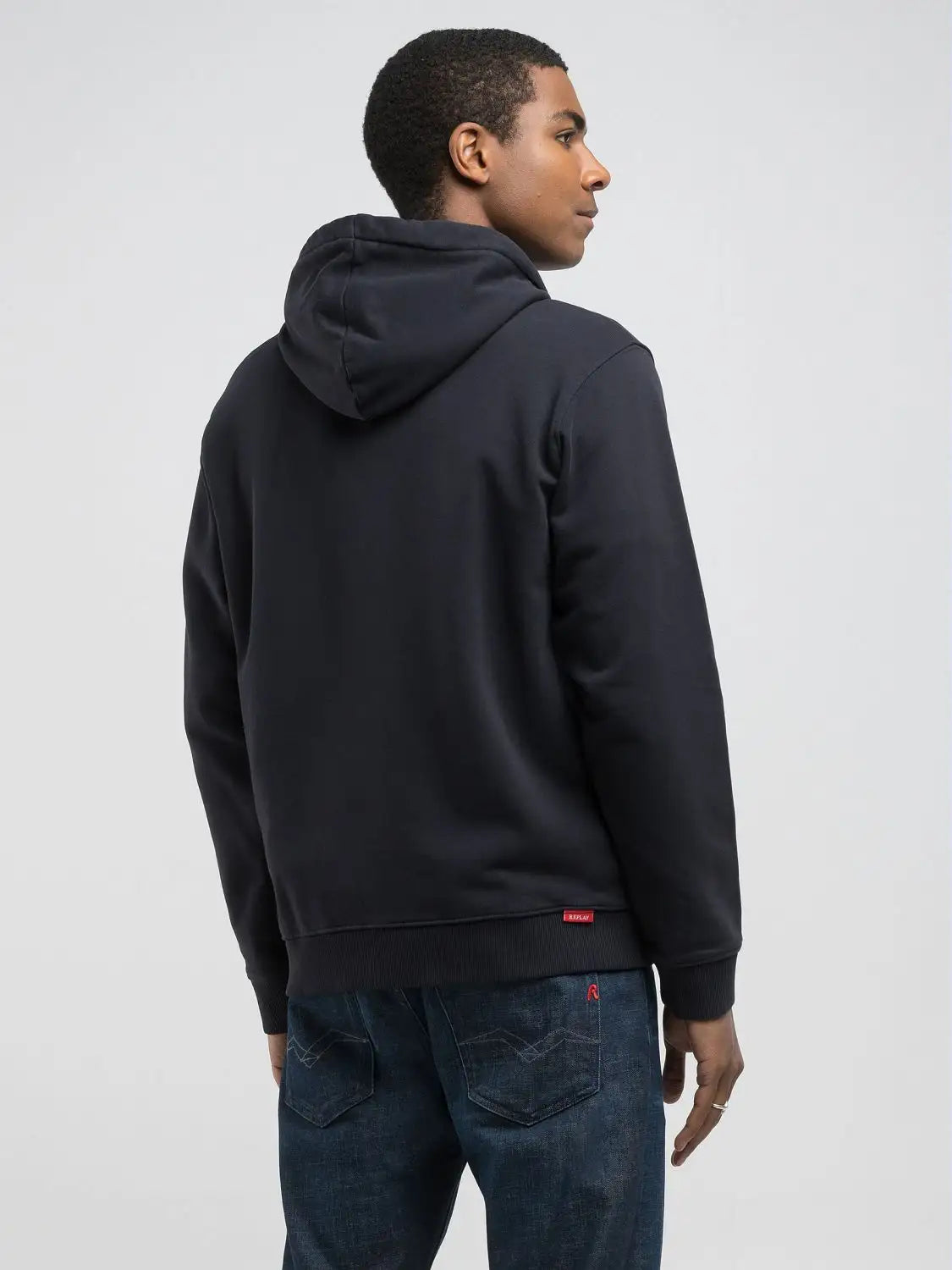 Replay Blusão hoodie - detalhe