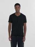 Replay T-shirt V Modelo 2 preto - vista frontal