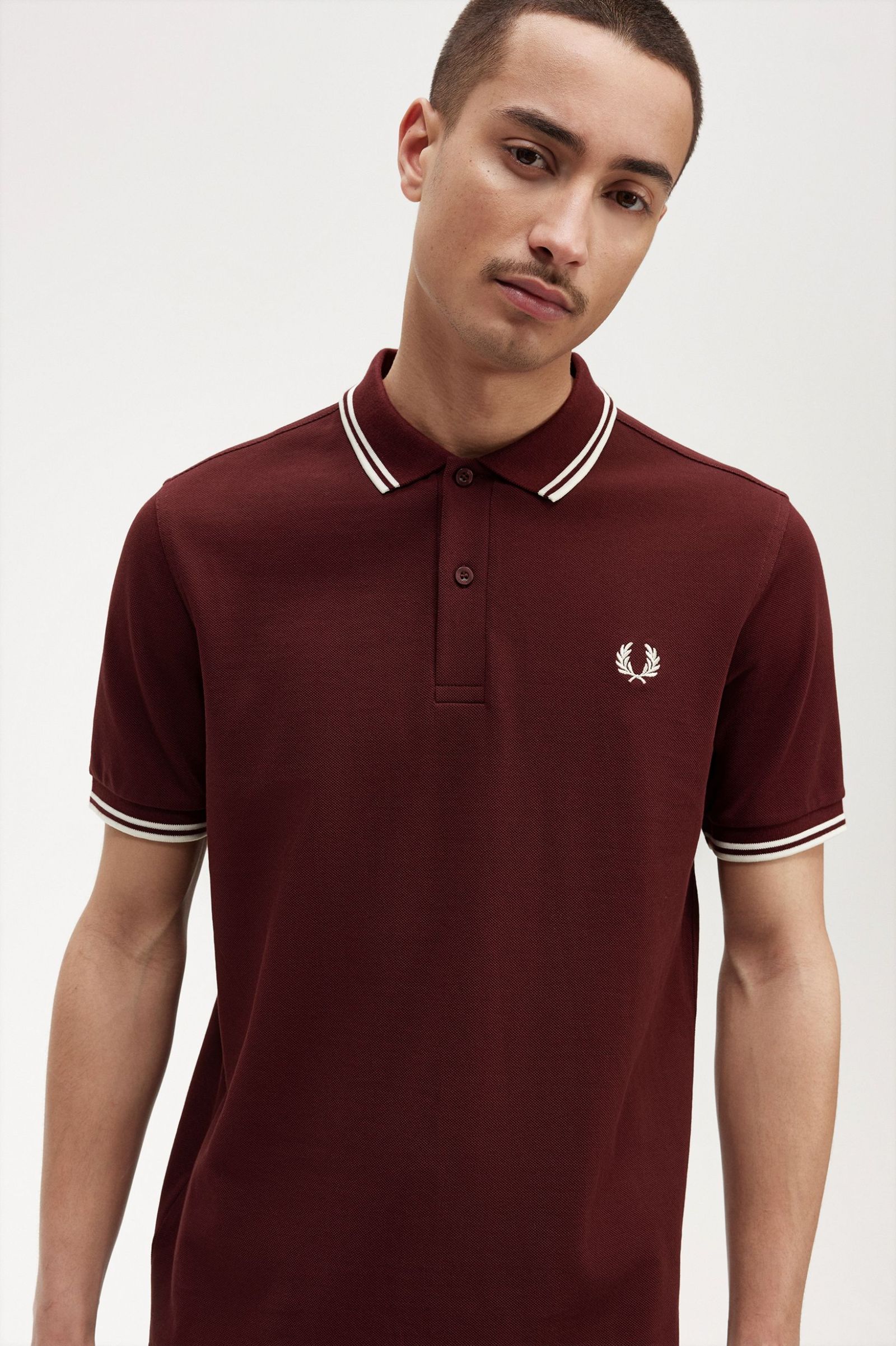Fred Perry Polo Piqué Algodão Regular Fit Modelo 10