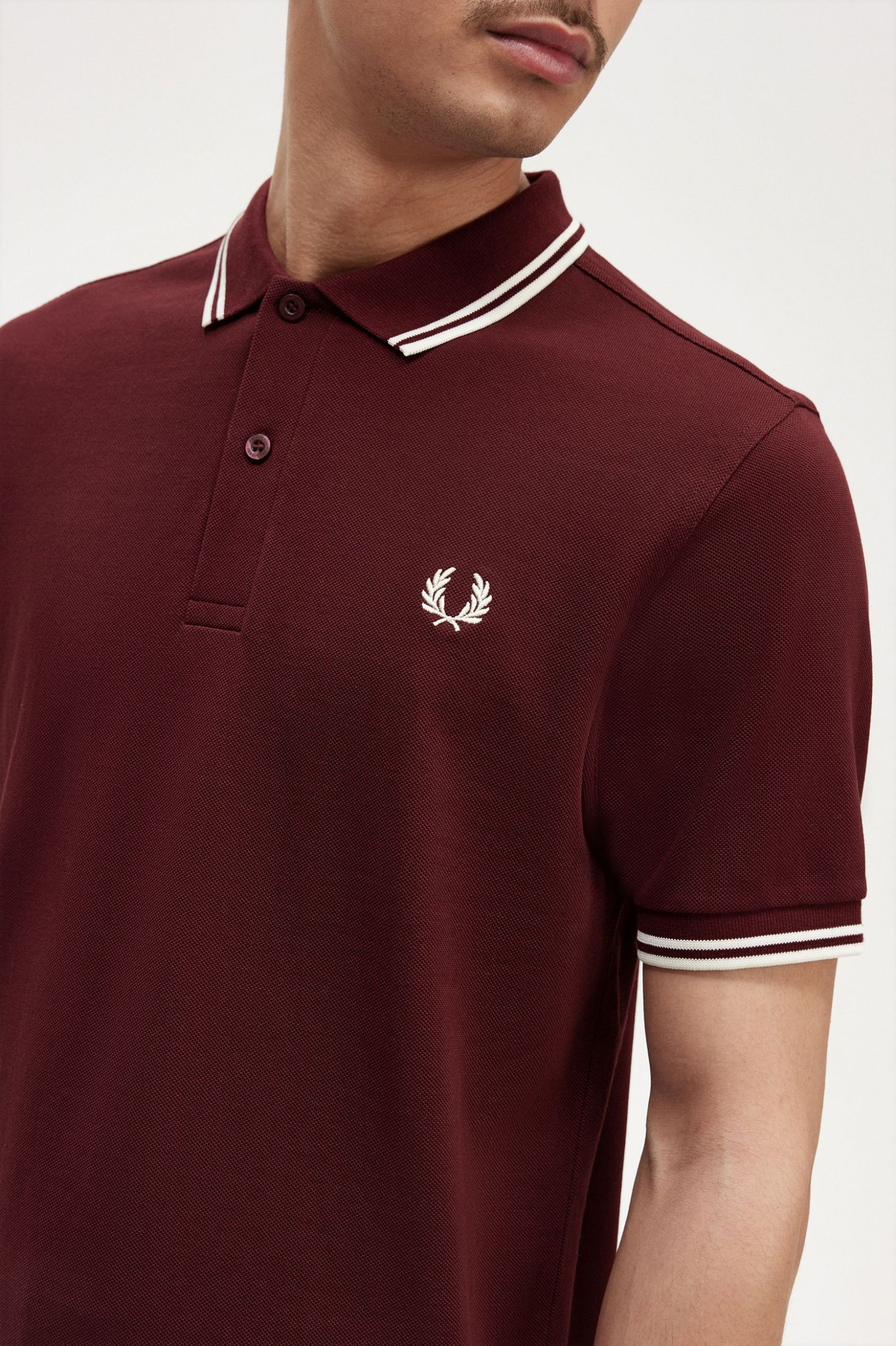 Fred Perry Polo Piqué Algodão Regular Fit Modelo 10