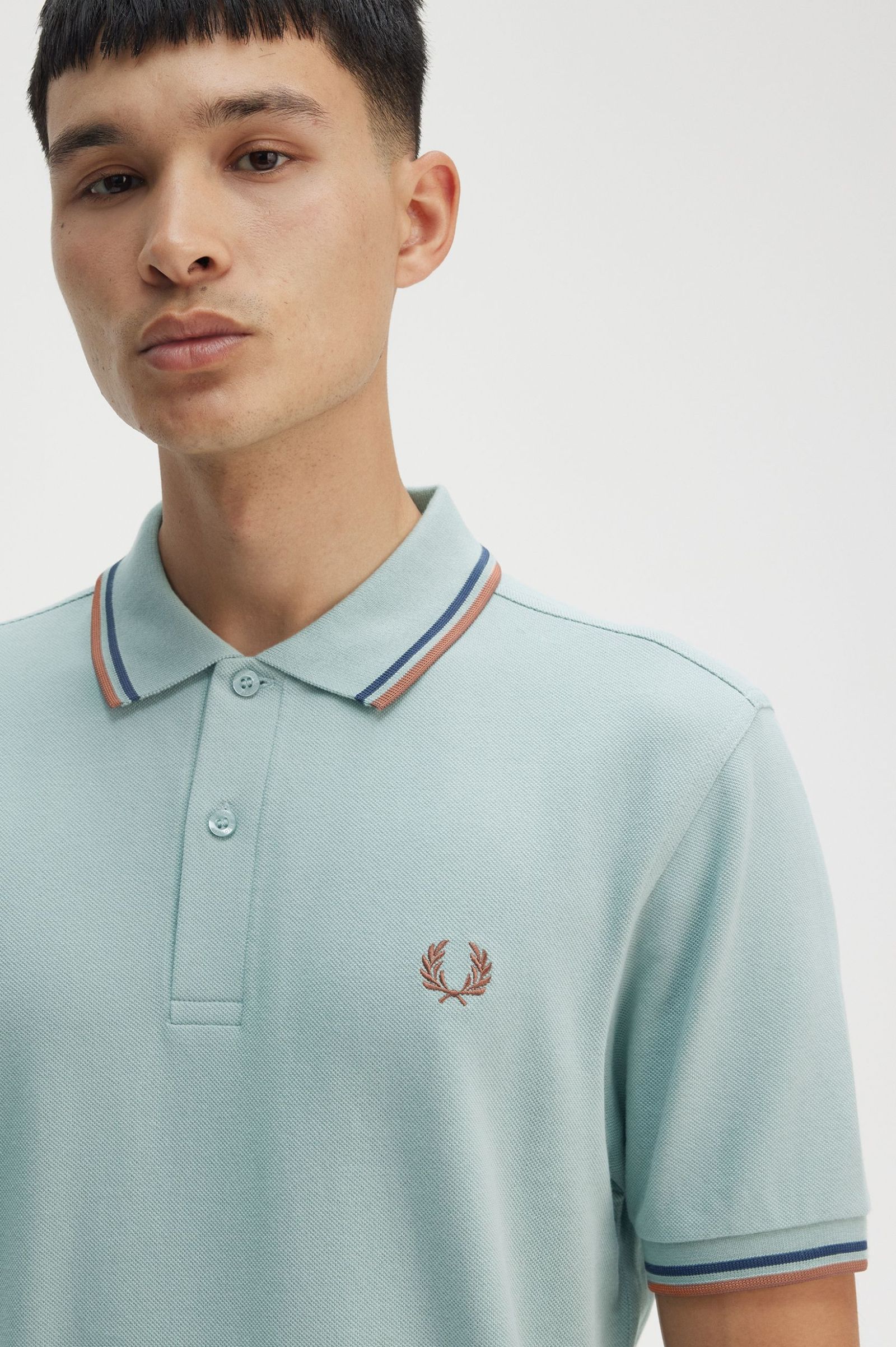 Fred Perry Polo Piqué Algodão Regular Fit Modelo 4