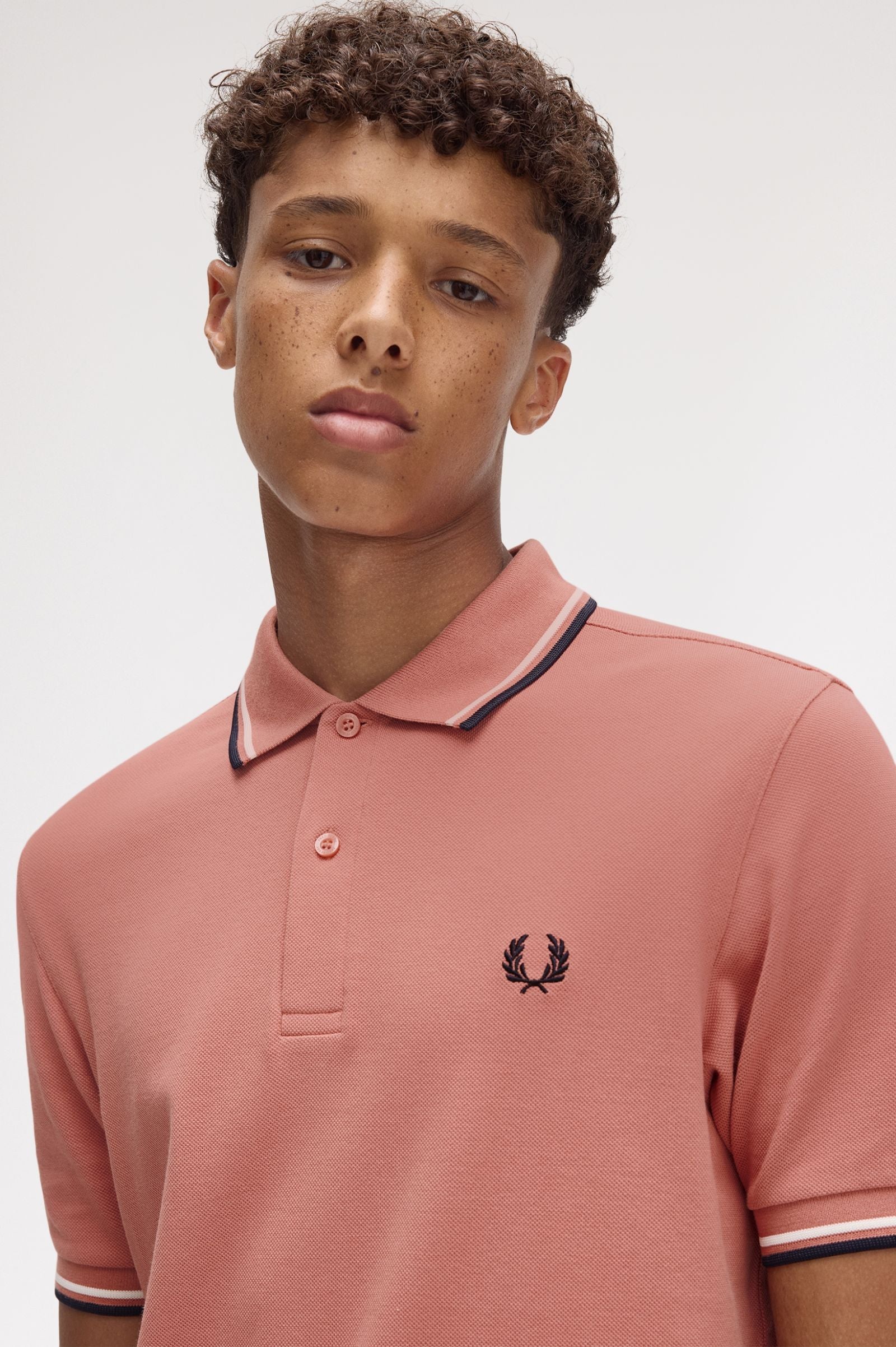 Fred Perry Polo Piqué Algodão Regular Fit Modelo 3