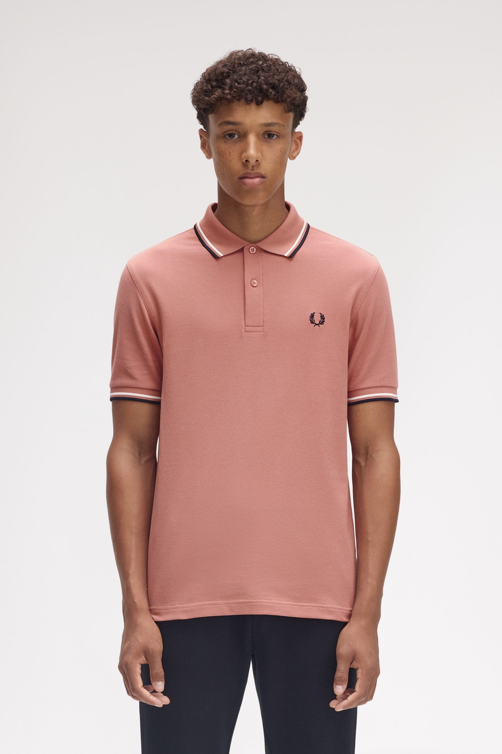 Fred Perry Polo Piqué Algodão Regular Fit Modelo 3