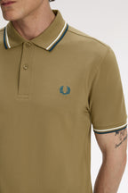 Fred Perry Polo Piqué Algodão Regular Fit - detalhe