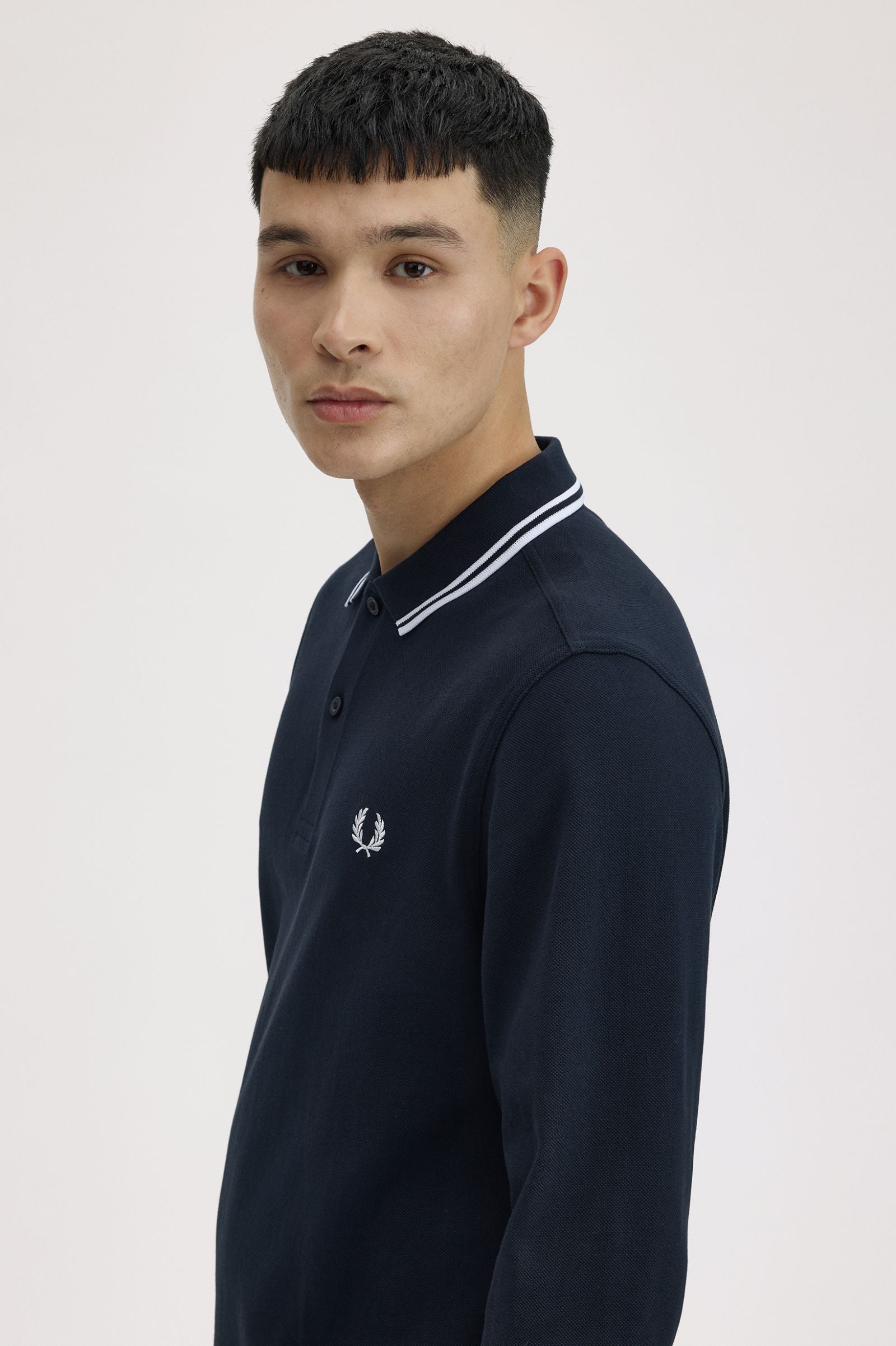Fred Perry Long Sleeve Piqué Polo