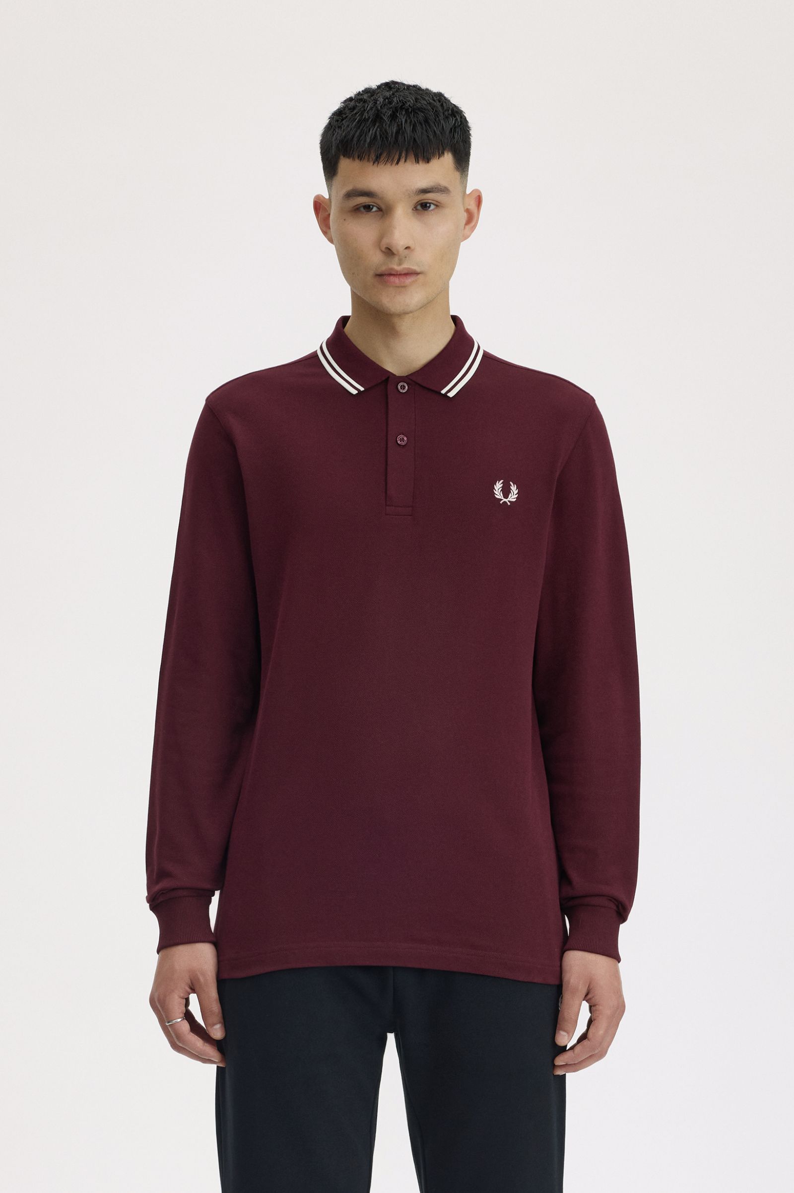 Fred Perry Long Sleeve Piqué Polo