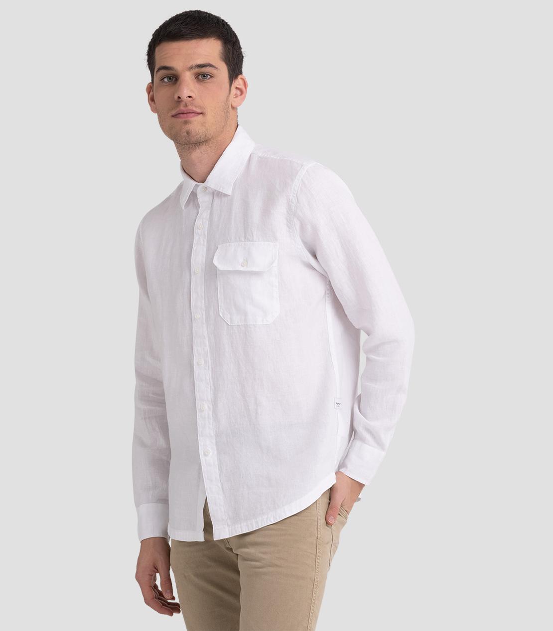 Replay Camisa linho Modelo 2 - vista alternativa
