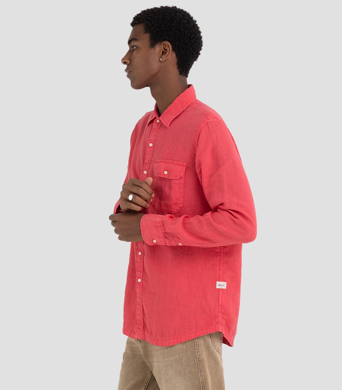 Replay Camisa linho Modelo 2 - vista frontal