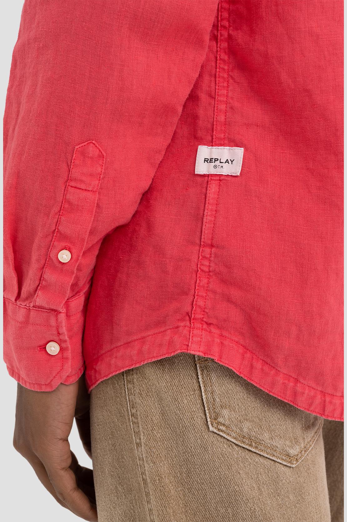 Replay Camisa linho Modelo 2 - detalhe