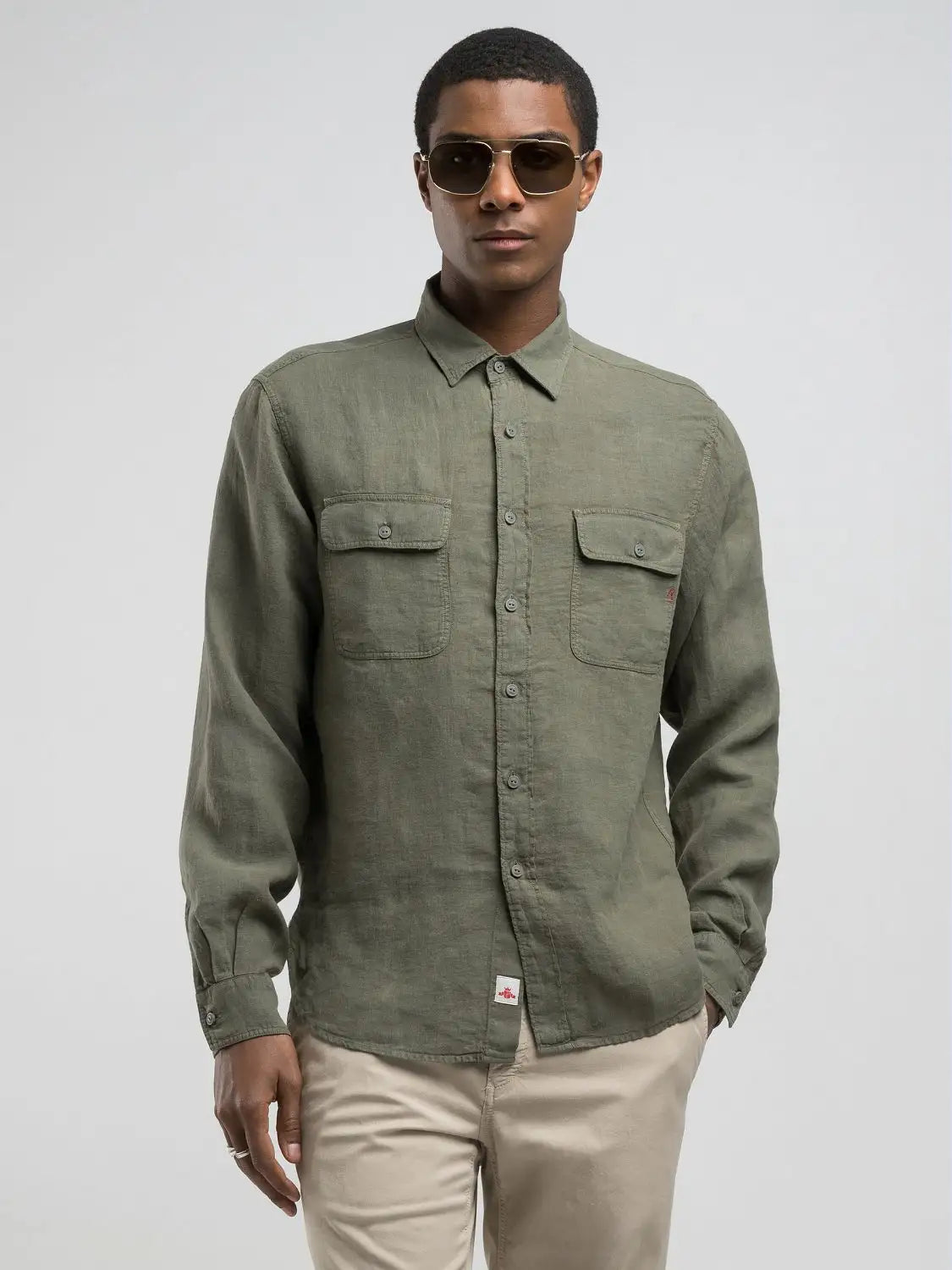 Replay Camisa linho - vista alternativa