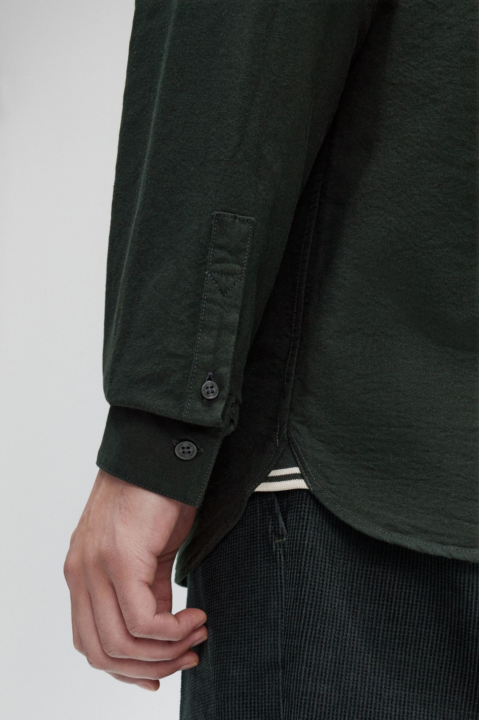 Fred Perry Camisa Algodão Oxford Regular Fit Modelo 4