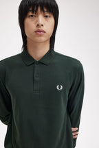Fred Perry Polo Piqué Algodão Regular Fit Modelo 7 - detalhe
