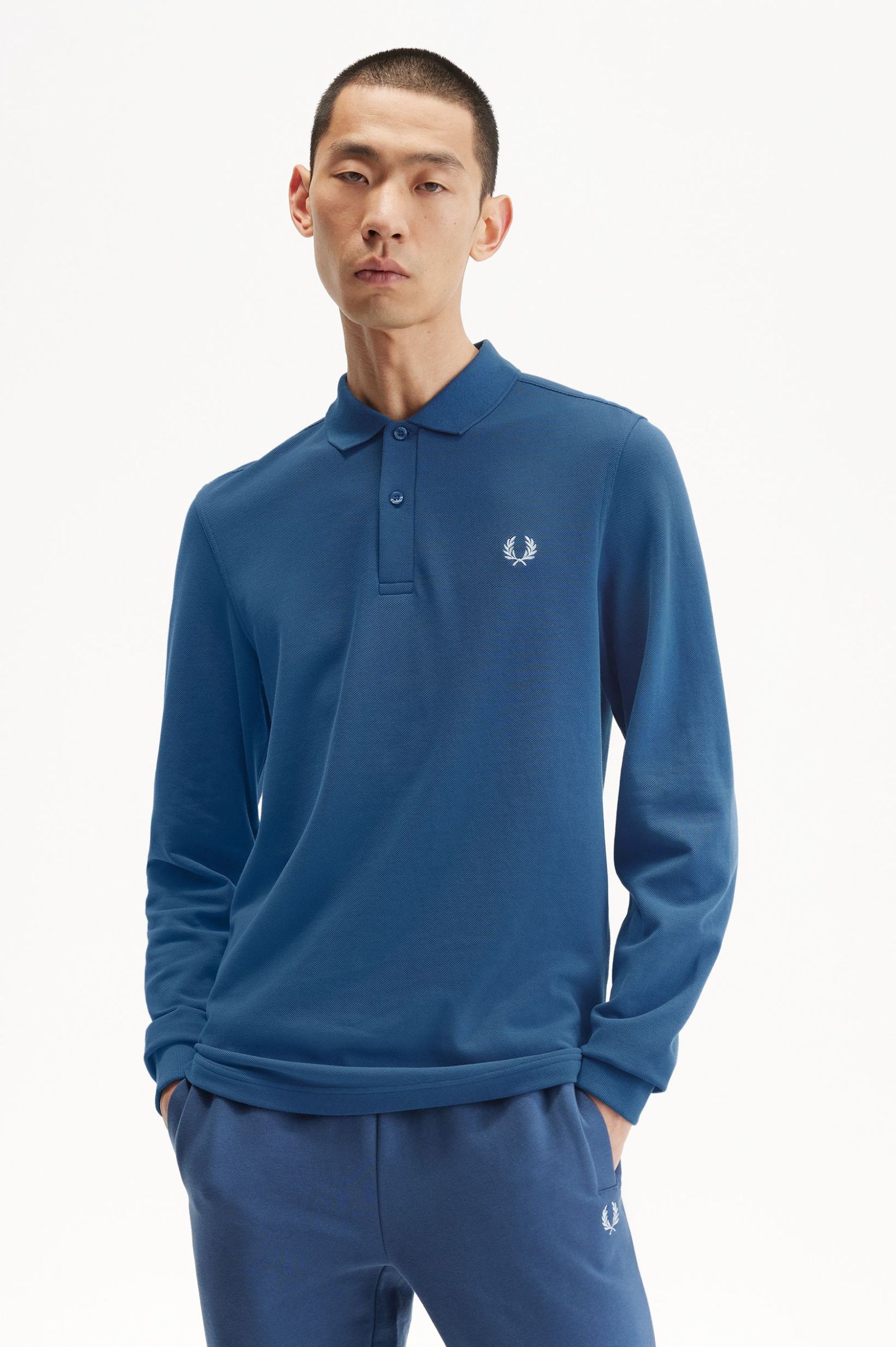 Polo Fred Perry manga comprida