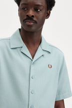 Fred Perry Camisa Bordado Piqué Algodão