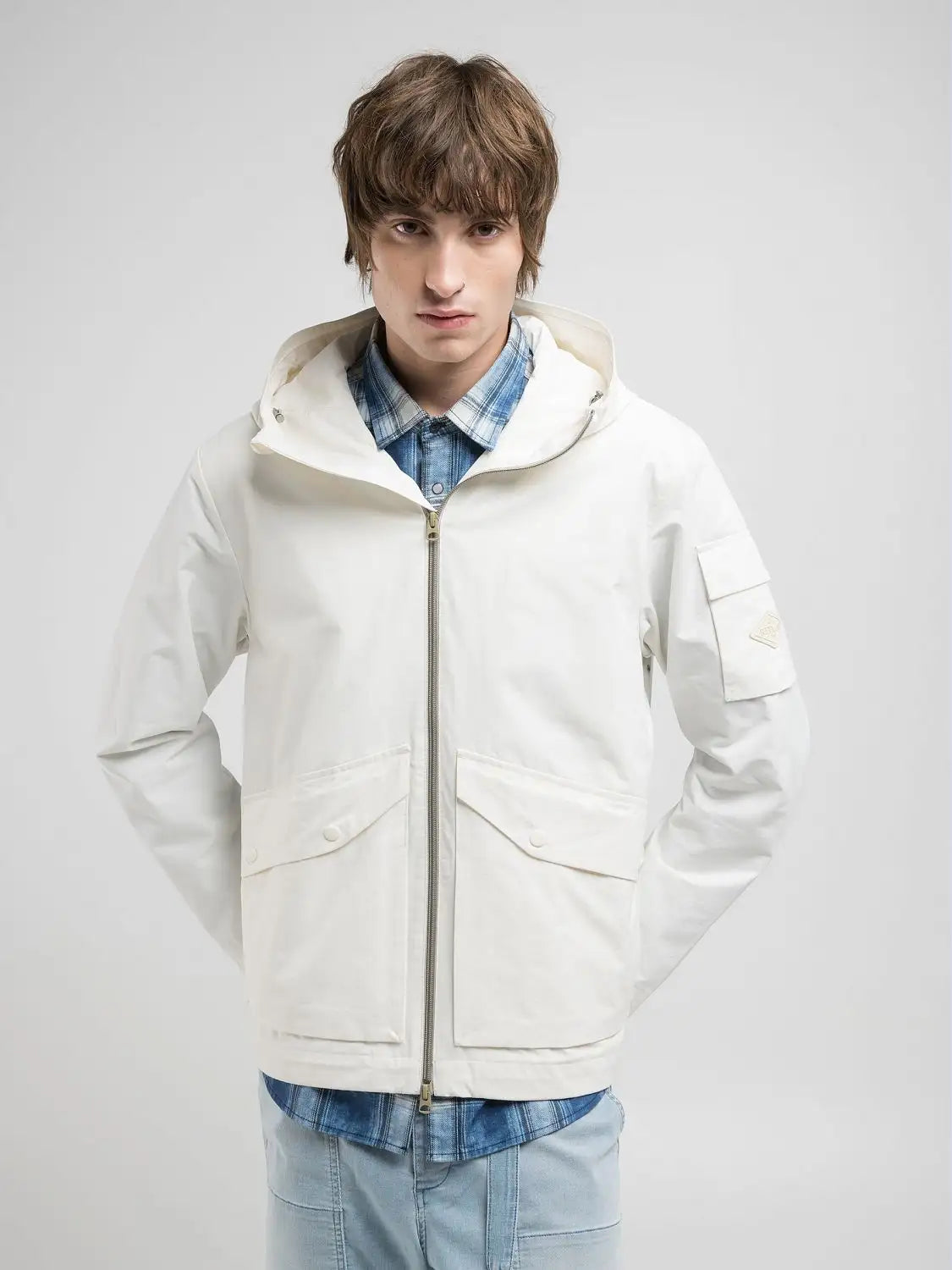 Replay Blusão branco 29 - vista frontal