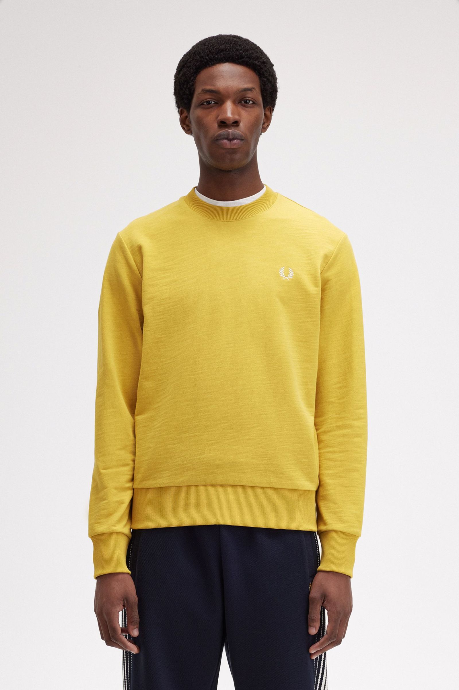 Fred Perry Sweatshirt Bordado Algodão Regular Fit Modelo 5