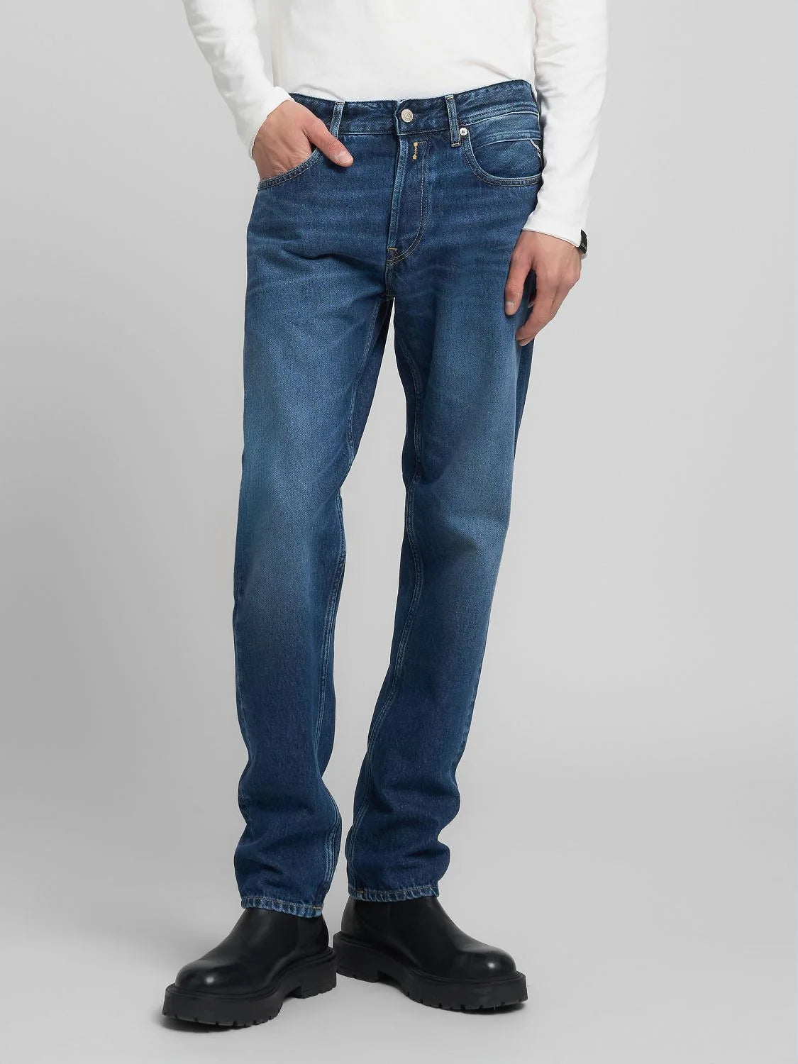 Replay Jeans Grover azul - vista frontal