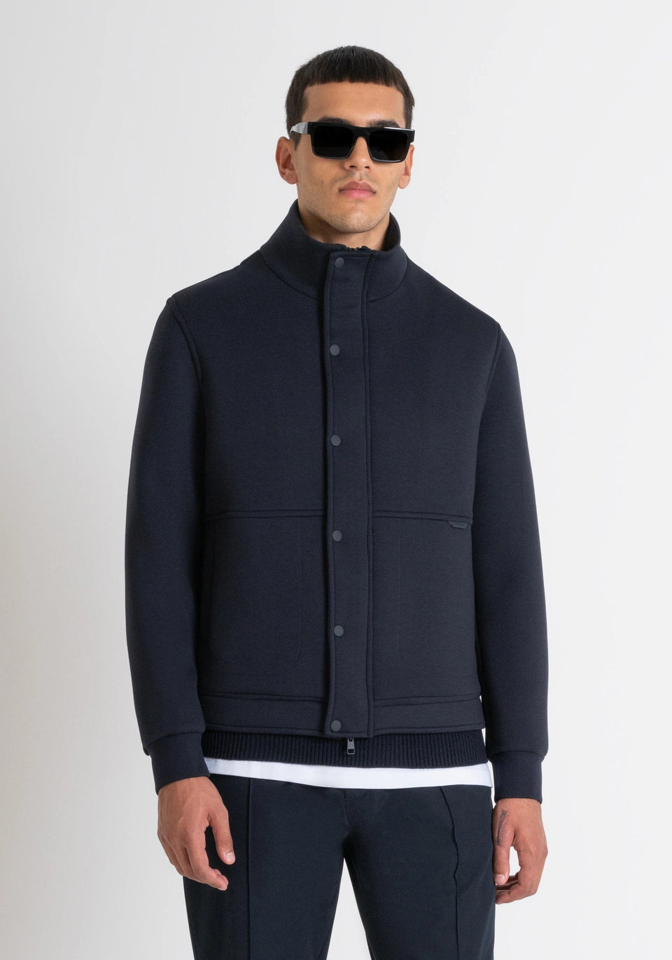 Antony Morato Blusão com Bolsos azul - vista frontal