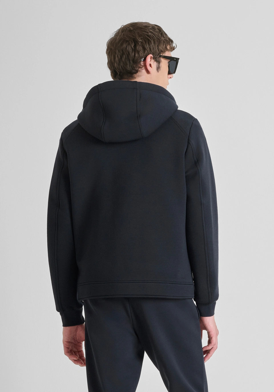 Antony Morato Hoodie com Capuz com Zíper com Bolsos - detalhe