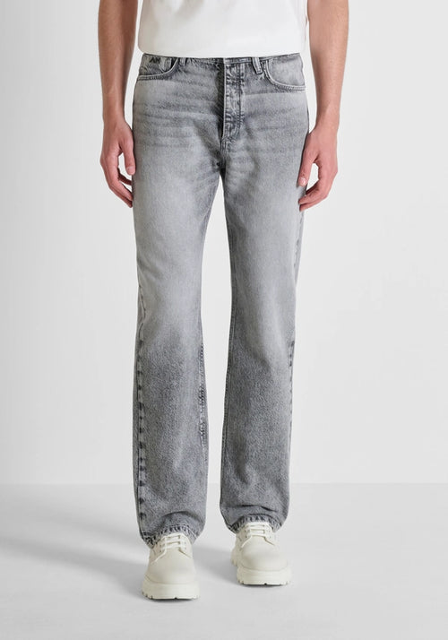 Antony Morato jeans BRAD relaxed fit cinza efeito desgastado