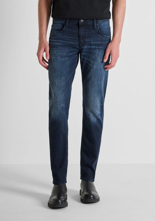 Antony Morato jeans KURT tapered fit cinza azul denim