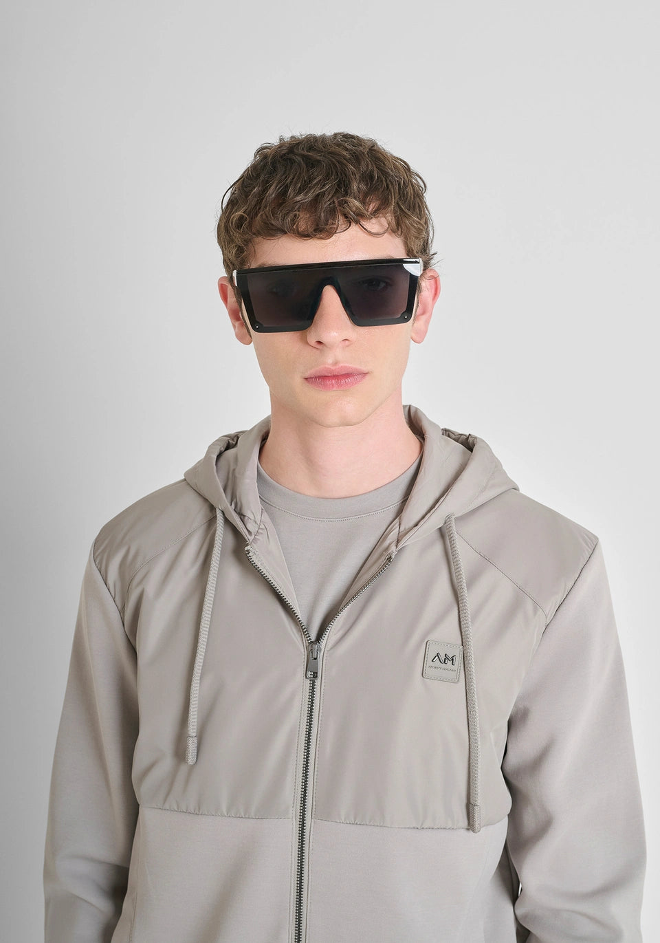 Antony Morato Hoodie Algodão Interlock com Capuz - vista alternativa