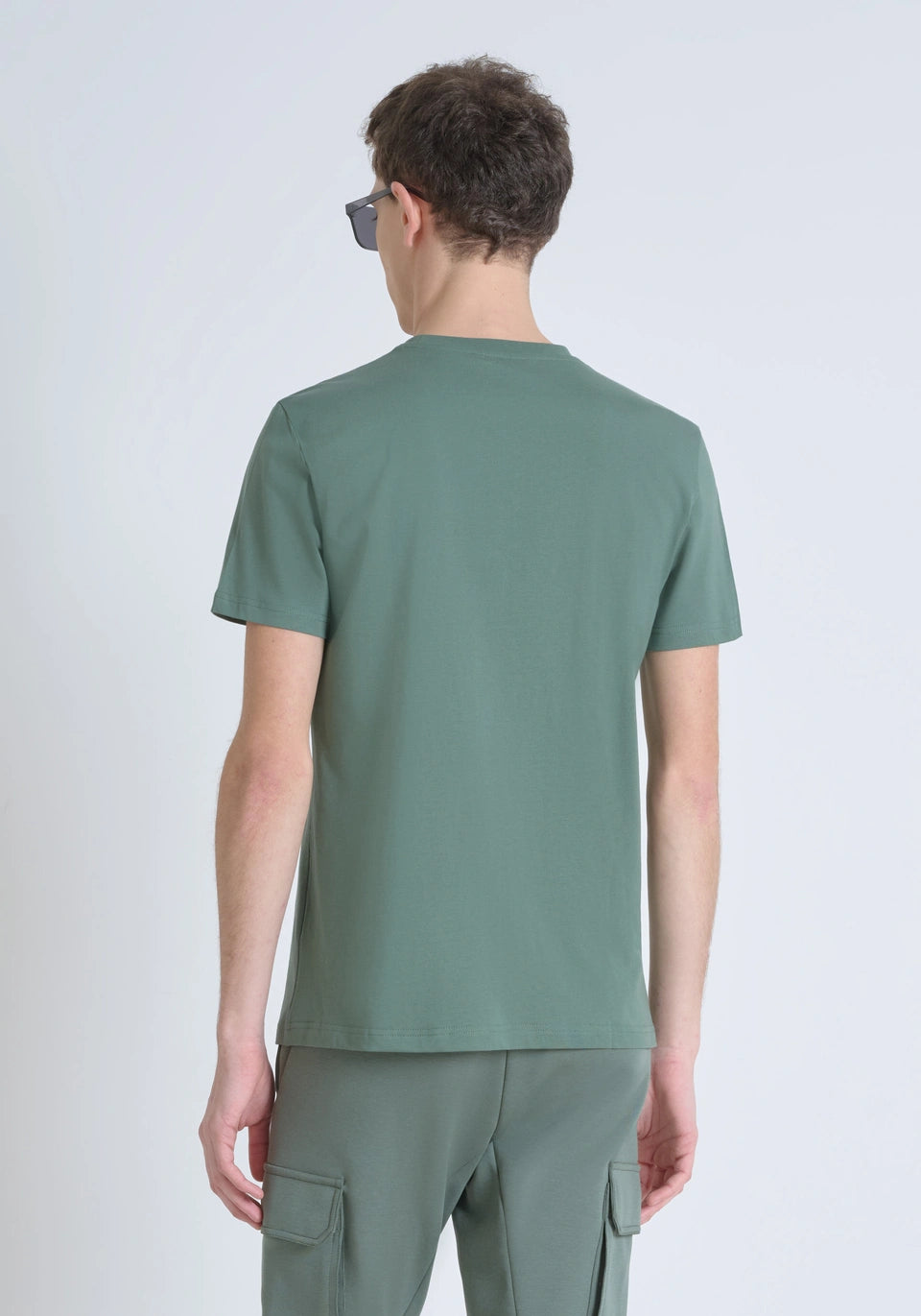 Antony Morato T-shirt Algodão Slim Fit Estampado - detalhe