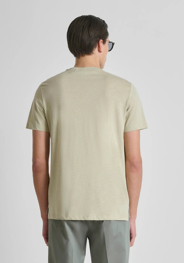 Antony Morato T-shirt Gola em bico Regular Fit