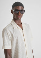 Antony Morato Camisa Honolulu bege perfurada