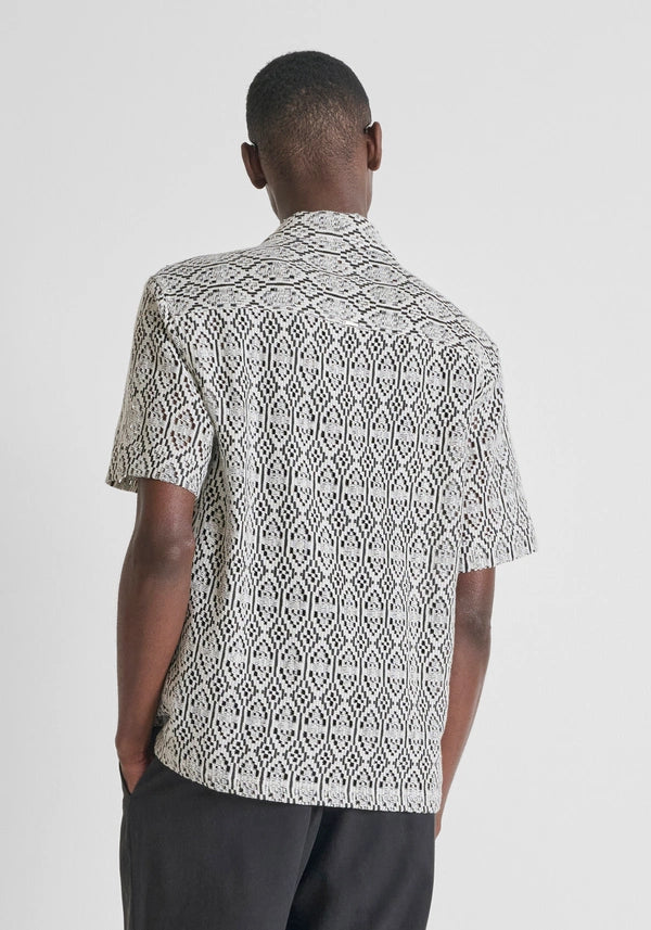 Antony Morato Camisa padrão perfurada