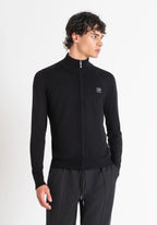 Antony Morato Blusão Viscose Slim Fit com Zíper - vista alternativa