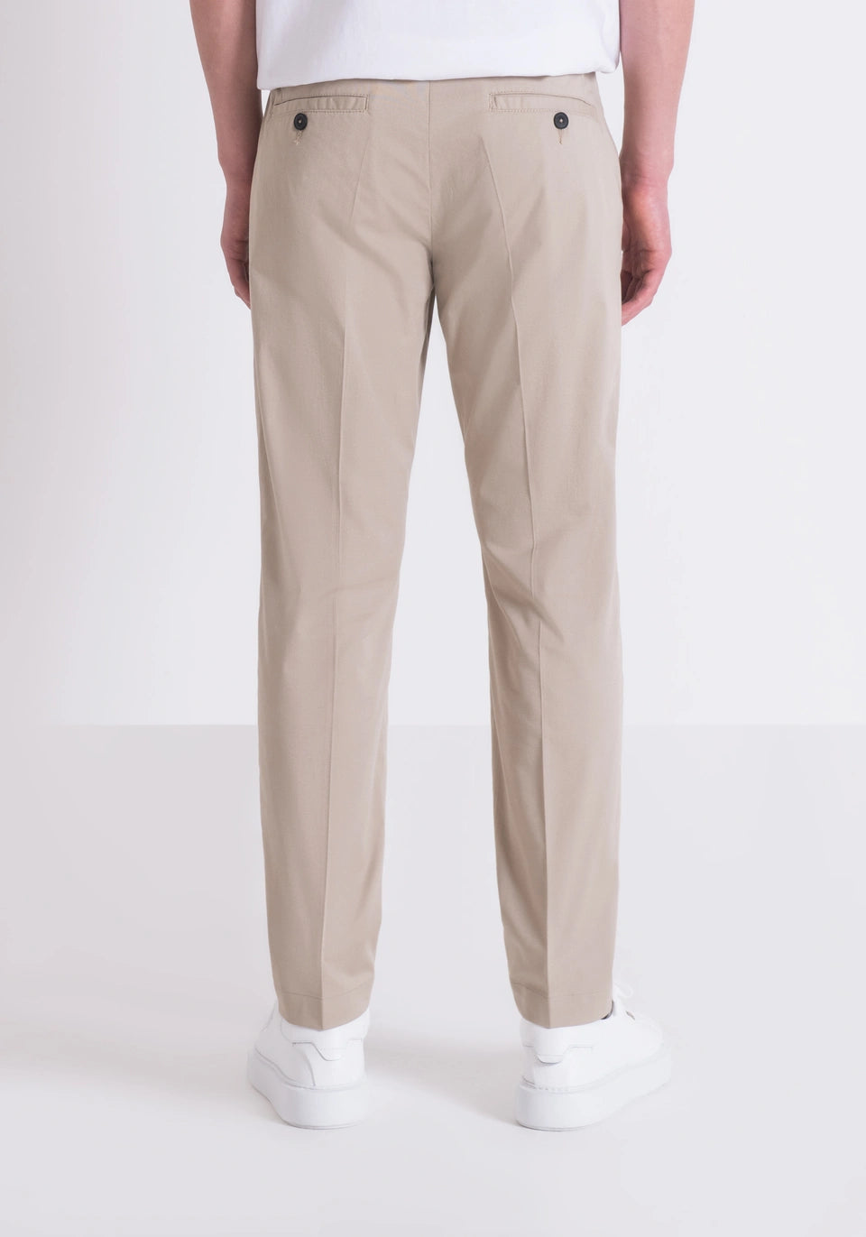 Antony Morato Calças Algodão Slim Fit com Bolsos Modelo 2 - detalhe