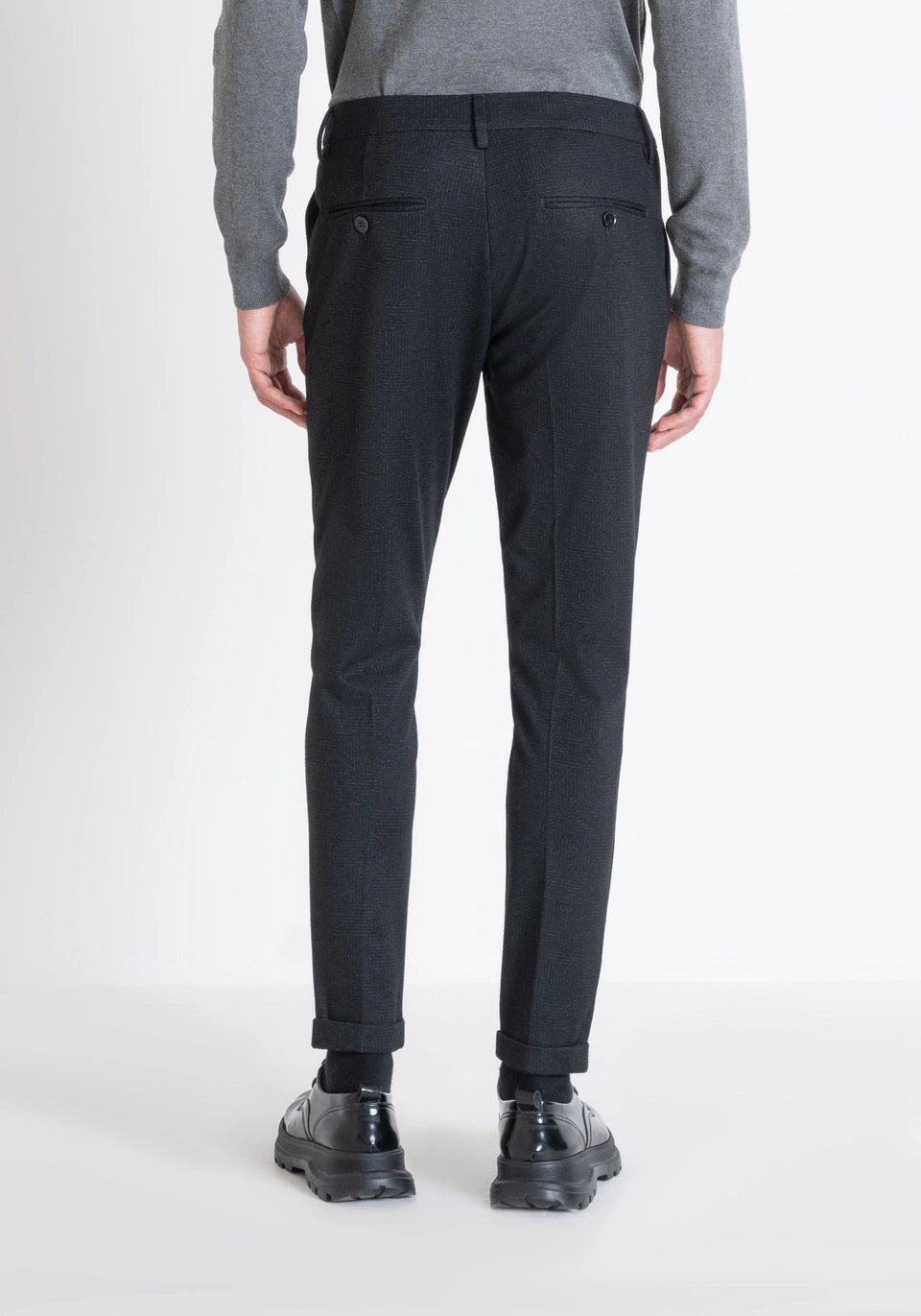 Antony Morato Calças Viscose Slim Fit com Bolsos - vista alternativa