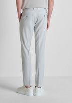 Antony Morato Pantalones gris claro con bolsillos laterales y micropatrón