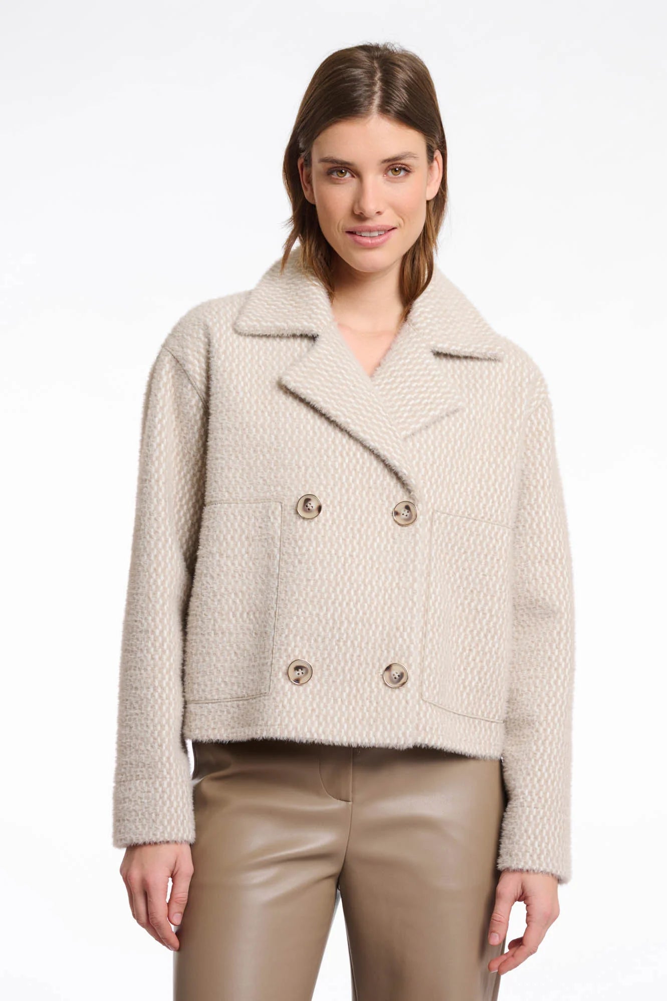 Rino & Pelle Blusão Oria - vista frontal