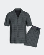 Impetus Pijama hombre manga corta y pantalones cortos estampados