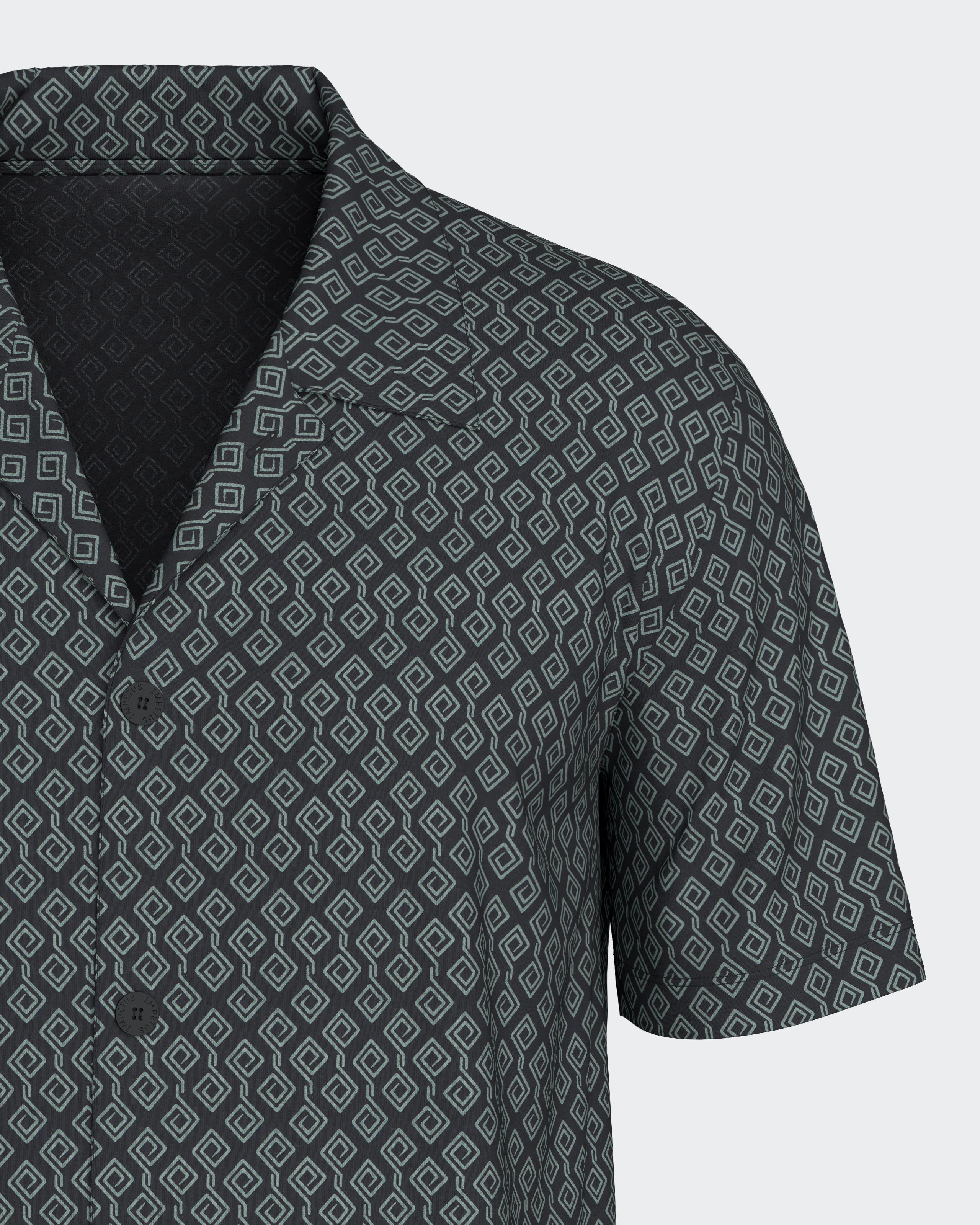 Impetus Pijama homem manga curta e calções estampados