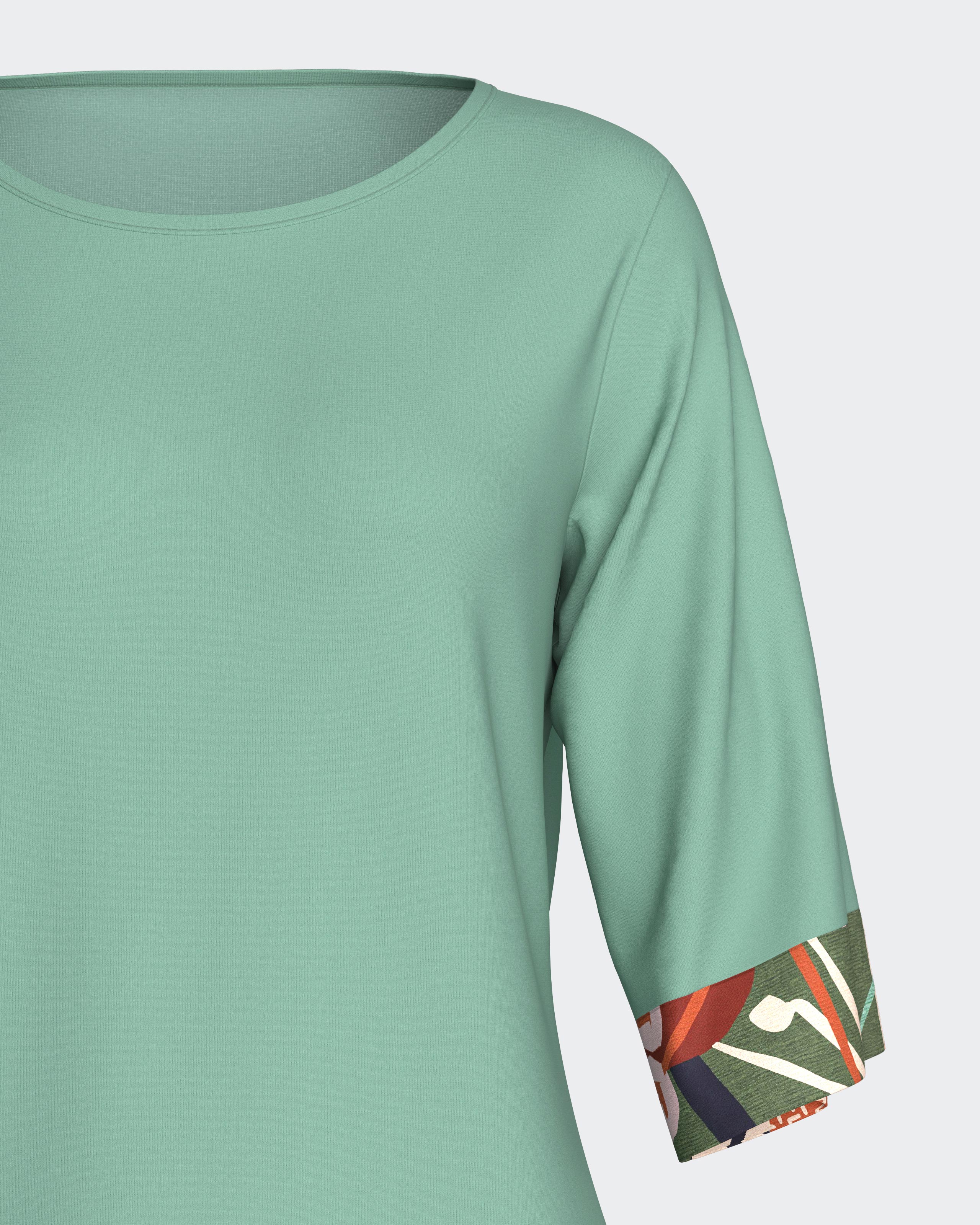 Impetus Pijama mujer manga 3/4 pantalón estampado