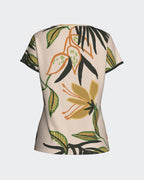 Impetus Pijama t-shirt estampado floral e calções