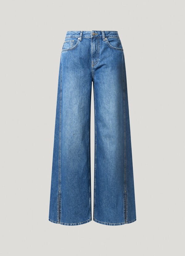Pepe Jeans Calça wide Leg Jeans