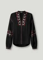 Pepe Jeans Blusa bordados étnicos Janna