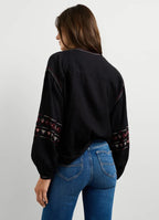 Pepe Jeans Blusa bordados étnicos Janna